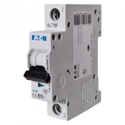 Автоматический выключатель 1 полюс 10A тип C 4,5 кА EATON серии PL4